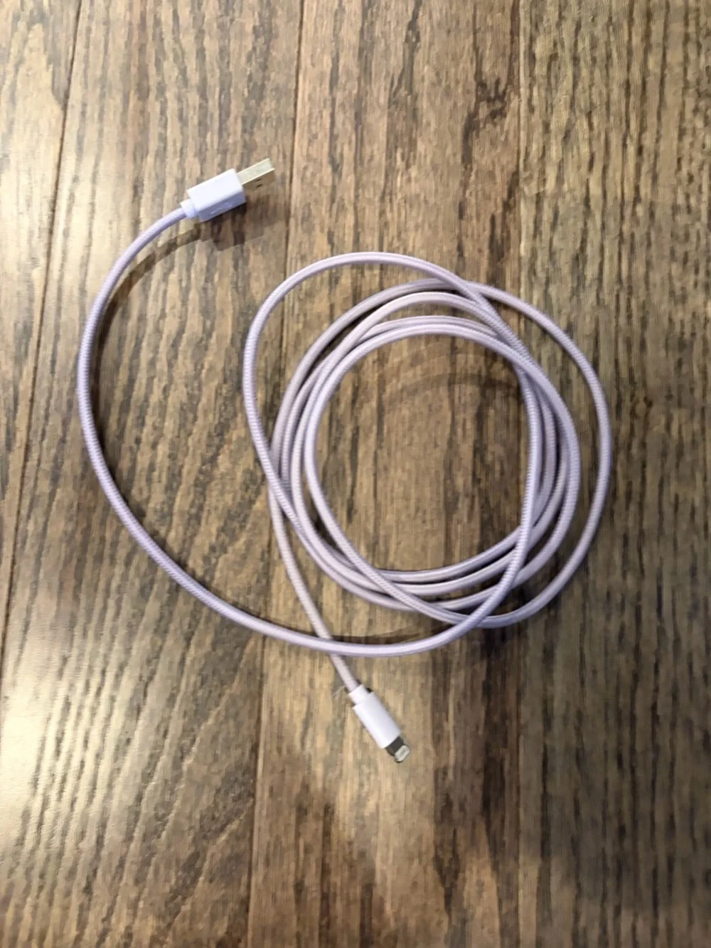 Bundle of 5 USB-A Lightning Charging Cables